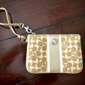 Coach wristlet